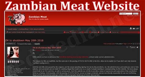Jokes apart. . Zambian meat website cannibalism
